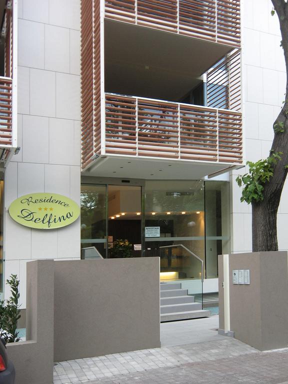 Residence Delfina Rimini Kültér fotó