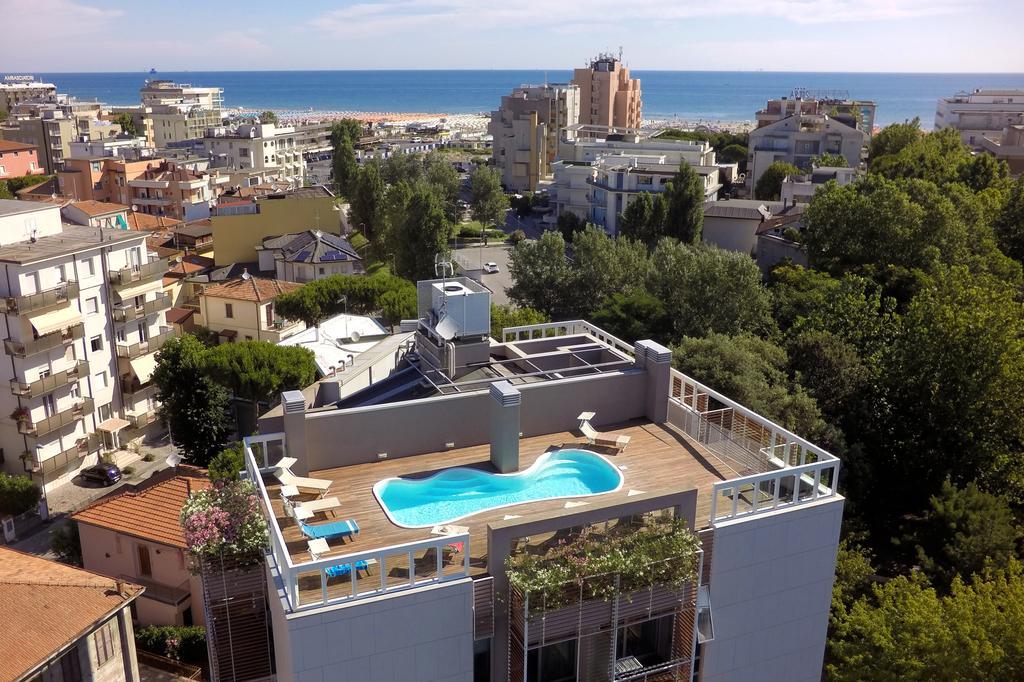 Residence Delfina Rimini Kültér fotó